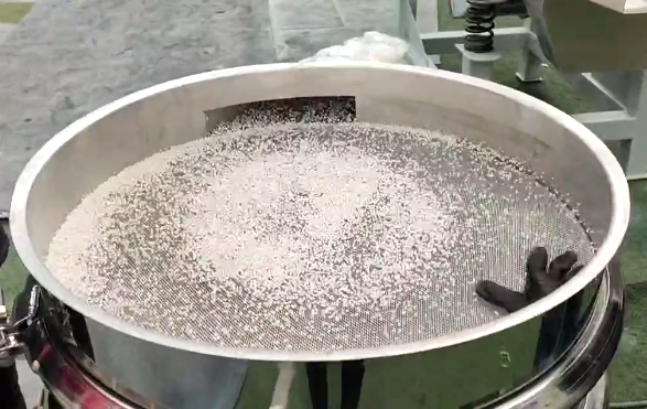 旋振篩試機(塑料顆粒)